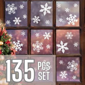 Set of snowflake stickers |  SNOWFLAKE