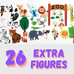 Additional plush stickers for the lining | ZOOLAND