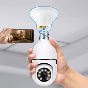 Cameră inteligentă de supraveghere tip bec | BULBCAM