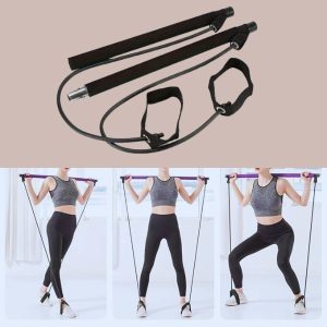 Bară cu 2 corzi pentru pilates | TONEBAR
