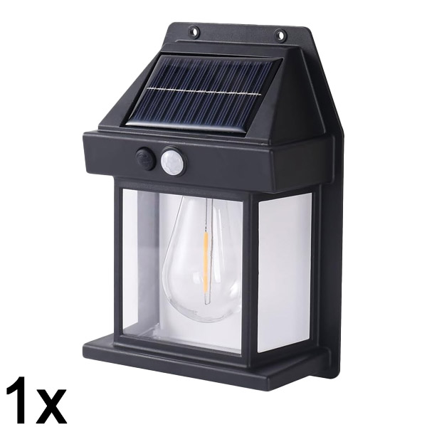 1x Lampă solară pentru exerior cu senzor de mișcare | FLUXLAMP