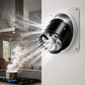 Ventilator de evacuare pentru bucătărie, baie și birou - 160 m³/h sau 530 m³/h | VENTORIS